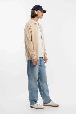 Online Rotholz Strick Shirt Merinowolle - Sand