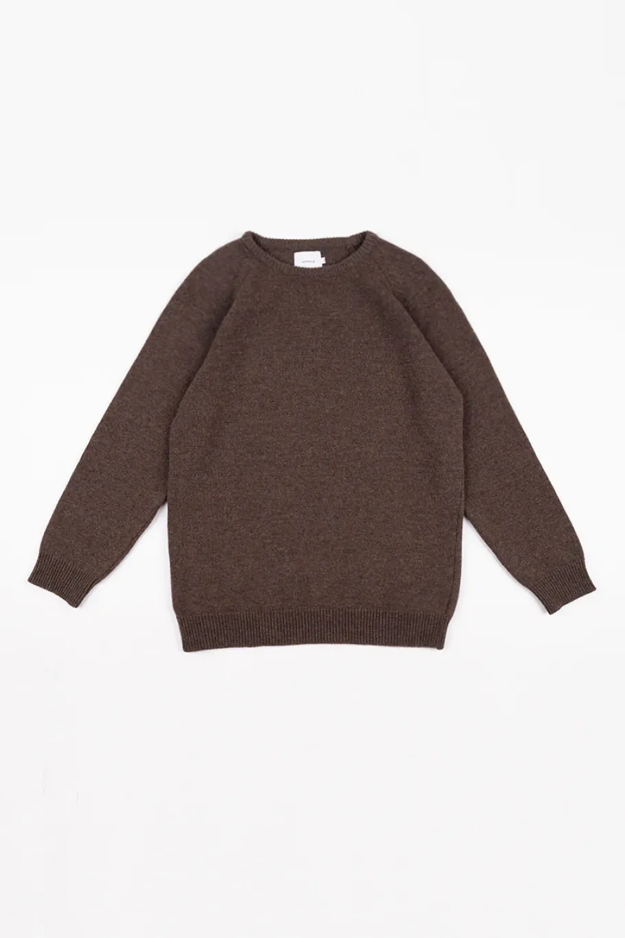 New Rotholz Strickpullover Wollmischung - Braun