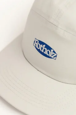 Outlet Rotholz Tech 5 Panel Cap Bio Baumwolle - Grau