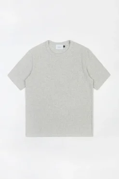 New Rotholz Waffel T-Shirt Bio-Baumwolle - Grau