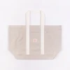 Outlet Rotholz Weekend Tote Bag Aus Bio Canvas Beige