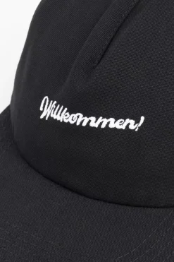 Hot Rotholz Willkommen Floppy Cap - Schwarz