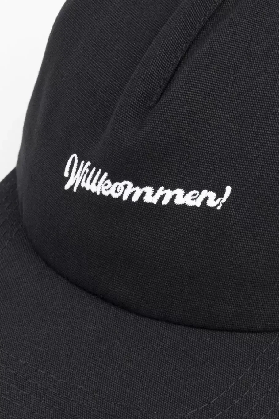 Hot Rotholz Willkommen Floppy Cap - Schwarz