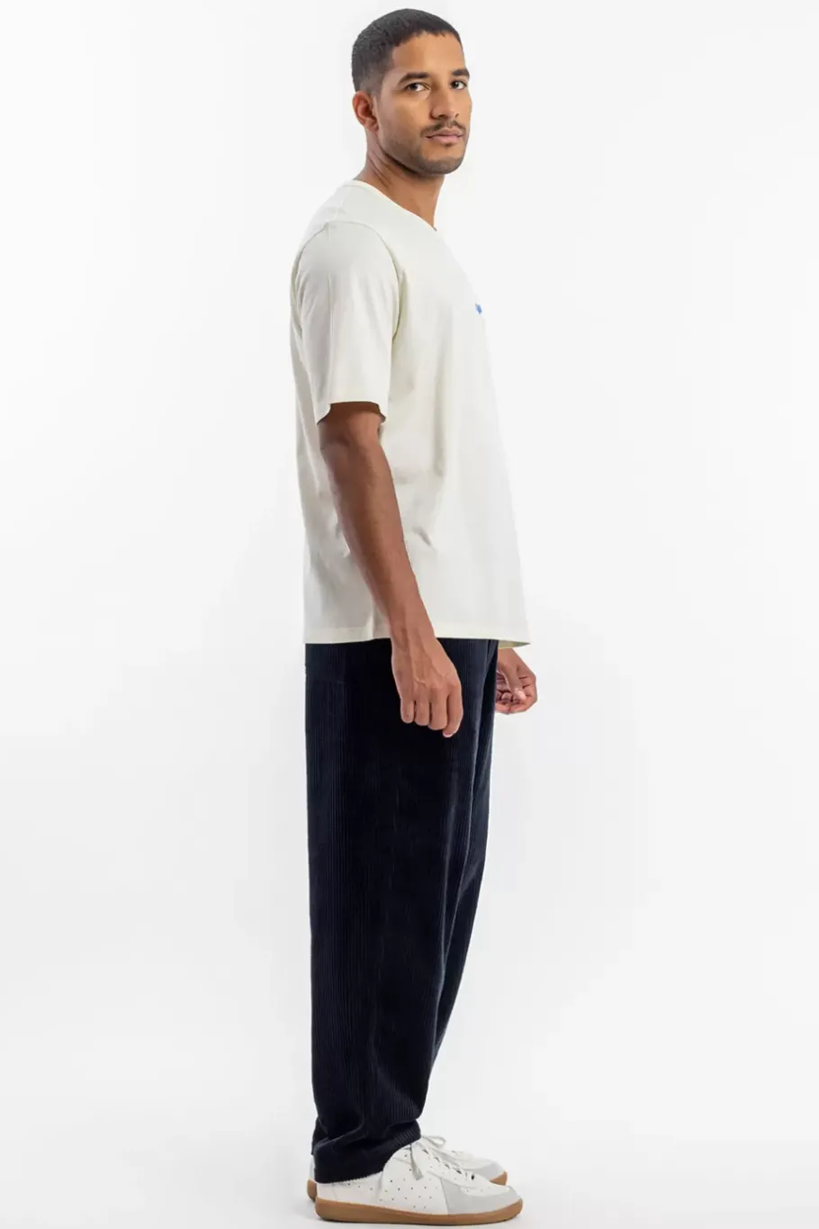 Best Rotholz Willkommen Print T-Shirt Bio Baumwolle - Off-White