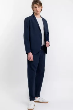 Best Rotholz Workwear Blazer Aus Bio Ripstop Blau
