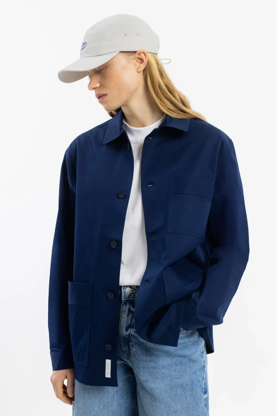 Clearance Rotholz Workwear Jacke Bio Twill - Blau