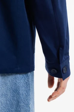 Clearance Rotholz Workwear Jacke Bio Twill - Blau